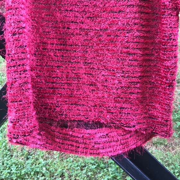 NWT Jones New York Eyelash Knit Scarlet Sweater S - Picture 7 of 10